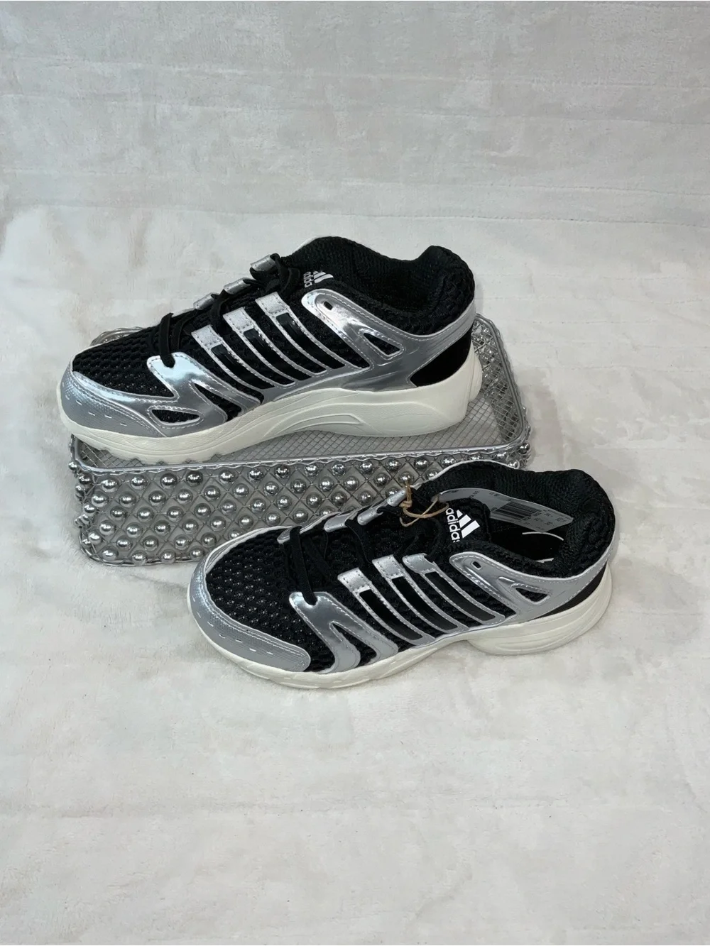 Adidas Adistar Control 5 J Black Silver size Youth 3   KI8733 NWT
